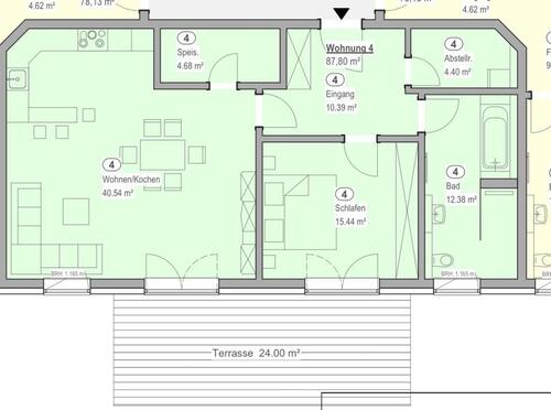 Foto - 2 Zimmer Erdgeschoßwohnung zur Miete in Bitterfeld-Wolfen