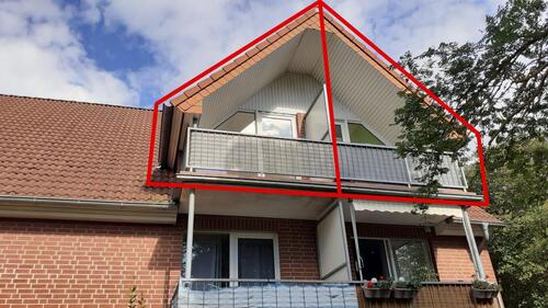 Foto - RESERVIERT - Renovierte 1-Raum Singlewohnung m. PKW-Stellplatz