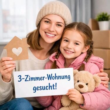 Foto - Wohnungsgesuch – 3-Zimmer-Wohnung für Mutter und Kind