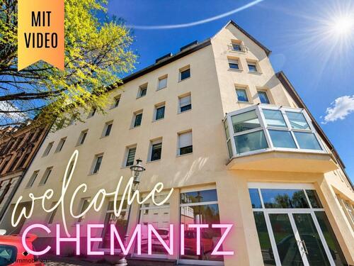 Foto - ++ sonnige 3-Raum-Wohnung mit Balkon & Einbauküche in Chemnitz - ideal für Paare! ++