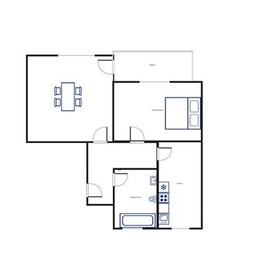 Foto - 2 Zimmer Etagenwohnung zur Miete in Kassel