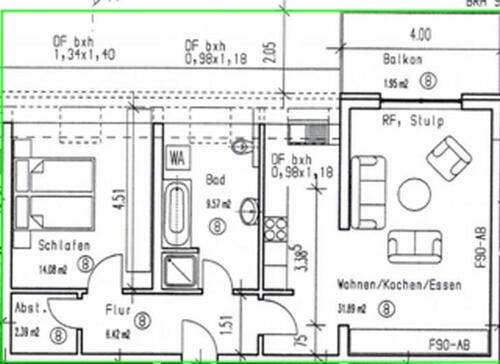 Foto - Etagenwohnung in Gummersbach zur Miete