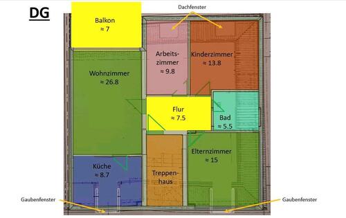 Foto - 4-Zimmer-Wohnung ca. 90 m² mit Balkon in Aachen-Brand