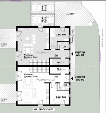 Foto - 5 Zimmer Etagenwohnung in Hodenhagen