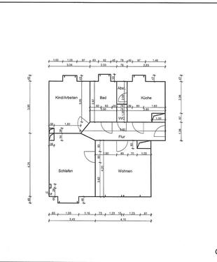 Foto - 3 Zimmer Etagenwohnung zur Miete in Gotha