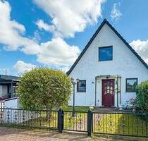 Charmantes Ferienhaus mit Garten und Deichblick – courtagefrei! - Hennstedt