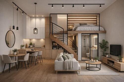 Foto - 1 Zimmer Etagenwohnung zur Miete in Überherrn