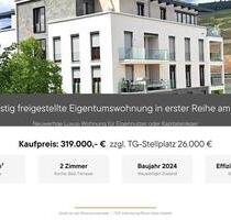 Exklusive 2-Zimmer-Eigentumswohnung in 1A-Rheinlage - Bingen am Rhein
