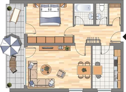 Foto - Etagenwohnung zur Miete in Bochum