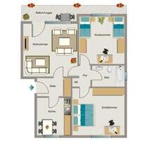 Demnächst frei! 3-Zimmer-Wohnung in Dortmund Brackel