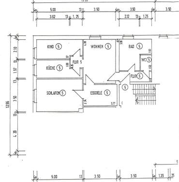 Foto - Schöne, helle 3,5 Zimmer Wohnung mit Kaminofen mit Gartennutzung