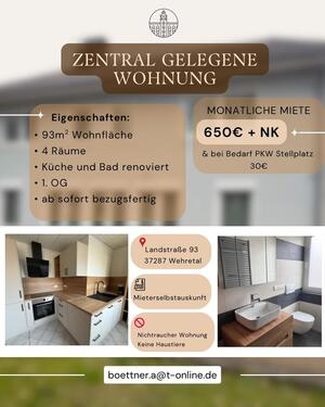 Foto - Zentral gelegene, neu renovierte Wohnung