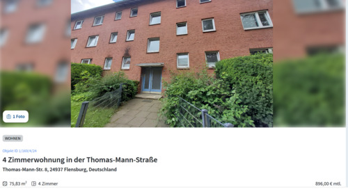 Foto - 4 Zimmerwohnung nähe der Exe - über den SBV ab 01.01.26