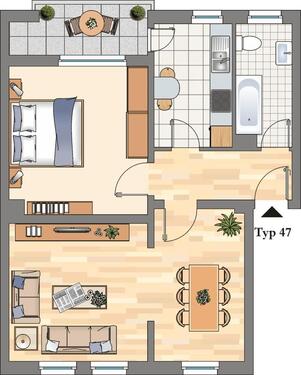 Foto - Etagenwohnung in Hattingen