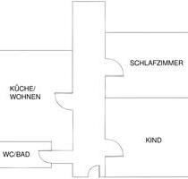 75 qm Wohnung JobCenter Zahlungen OK - Hagen Hagen-Mitte