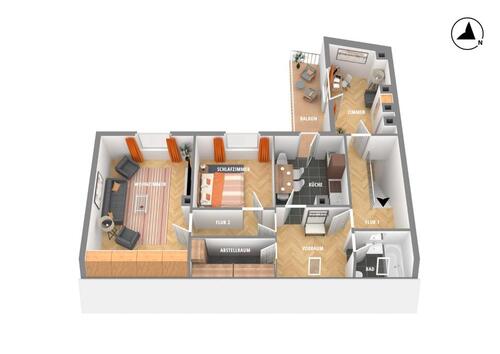 Foto - Mehrfamilienhaus, Wohnhaus in Ilvesheim zum Kaufen