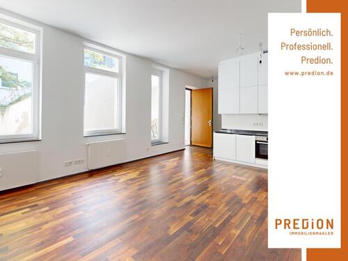 Foto - Attraktive Altbauwohnung mit separatem Eingang und Erdgeschossterrasse in ruhiger Hoflage!