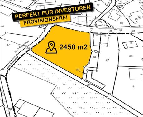 Foto - Grundstück für 3 MFH 15 WE mit Planung und Baugenehmigung