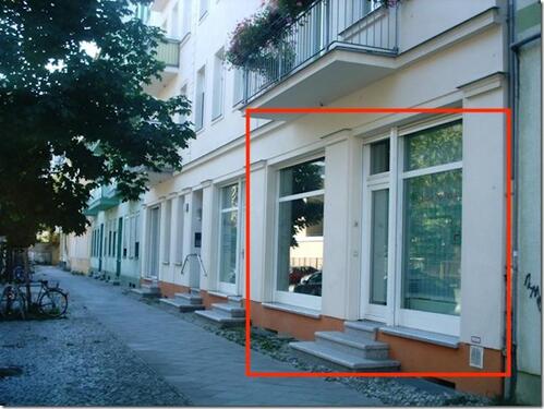 Foto - Helles Büro mit 71 m², 3 Zimmern, 2 Schaufenstern & WC
