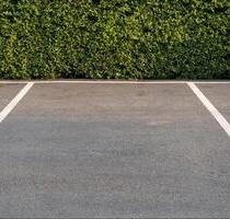 Ein Parkplatz in Zentrum Bückeburg