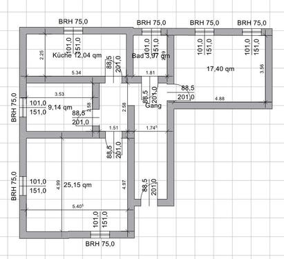 Foto - 3 Zimmer Etagenwohnung zur Miete in Uffenheim