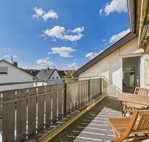 4-Zimmer-DG-Wohnung mit sonniger Dachterrasse und Garage - In Senden!