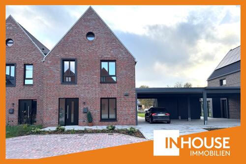 Foto - Großzügige und exklusive Neubau-DHH in zentraler Siedlungssage von Leer zu vermieten!