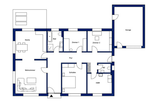 Foto - Einfamilienhaus in Bunde zur Miete