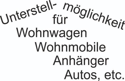 Foto - Abstellplatz für Wohnwagen & Wohnmobile