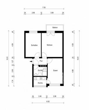 Foto - 3 Zimmer Etagenwohnung zur Miete in Magdeburg
