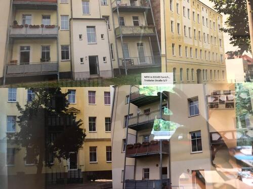Foto - vollsanierte 2-Raumwohnung mit großem Balkon + Stellplatz