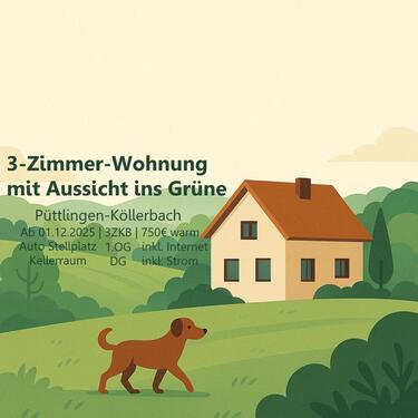 Foto - Gemütliche 3ZKB Wohnung in Köllerbach (750€warm)