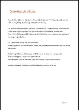 Foto - Etagenwohnung in Elsdorf zum Kaufen