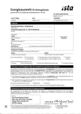 Foto - Etagenwohnung in Biederitz zur Miete