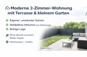 Foto - Moderne 2-Zimmer-Wohnung mit Terrasse & Garten & Stellplätzen