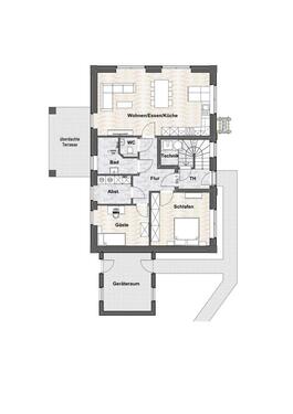 Foto - 3 Zimmer Erdgeschoßwohnung zur Miete in Emlichheim