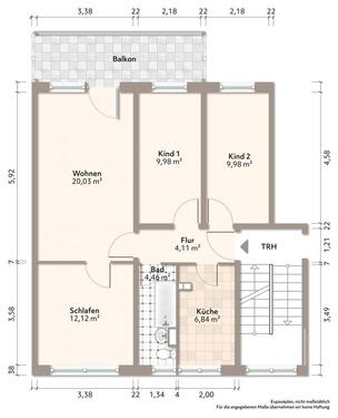 Foto - Etagenwohnung in Bautzen zur Miete