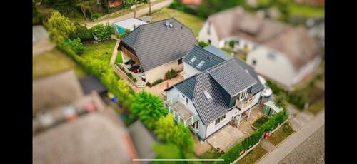 Foto - Boddenblick ein Grundstück zwei Häuser