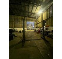 Werkstatt in Kalthalle mit Außenbereich - Nossen