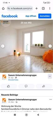 Foto - 3 Zimmer Etagenwohnung zur Miete in Zwickau