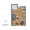 Foto - Apartment mit ca. 33 m² Wohnfläche und Pkw-Stpl. in Schkeuditz