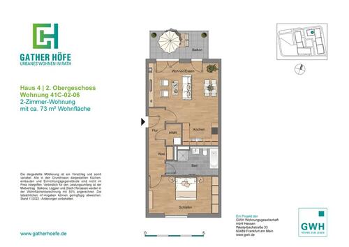 Foto - 2 Zimmer Etagenwohnung zur Miete in Düsseldorf