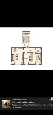 Foto - 2 Zimmer Küche Bad - 600,00&nbsp;EUR Kaltmiete, ca.&nbsp; 57,00&nbsp;m&sup2;