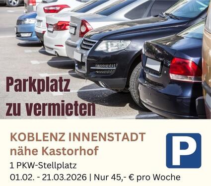 Foto - Parkplatz zu vermieten - Koblenz Innenstadt
