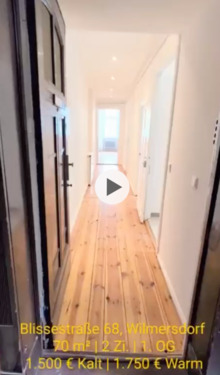 Foto - Zur Miete: Wunderschöner Altbau in Wilmersdorf mit Dielenboden