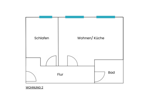 Foto - Etagenwohnung zur Miete in Staßfurt