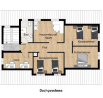 4-Zimmer-Dachgeschosswohnung in Bissingen an der Teck zu vermiete