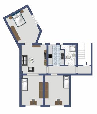 Foto - Etagenwohnung in Dortmund zur Miete