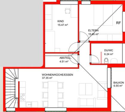 Foto - Etagenwohnung in Neudenau