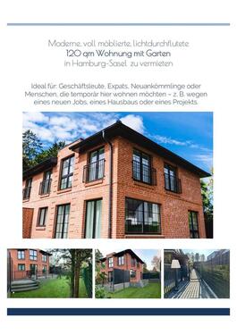 Foto - moderne, vollmöblierte, lichtdurchflutete 120qm Wohnung mit Garten in Hamburg-Sasel